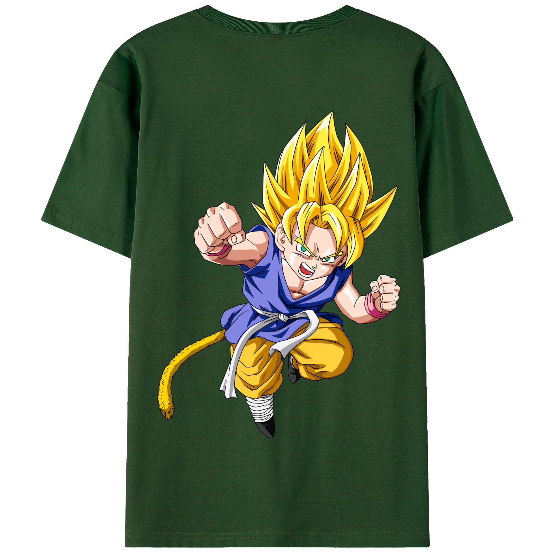 （画像用） ドラゴンボール ベジット DRAGON BALL Vegetto 綿100％半袖Tシャツ（背面プリント）